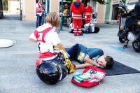 Erste Hilfe Bewerbsstation (c) Rotes Kreuz Salzburg